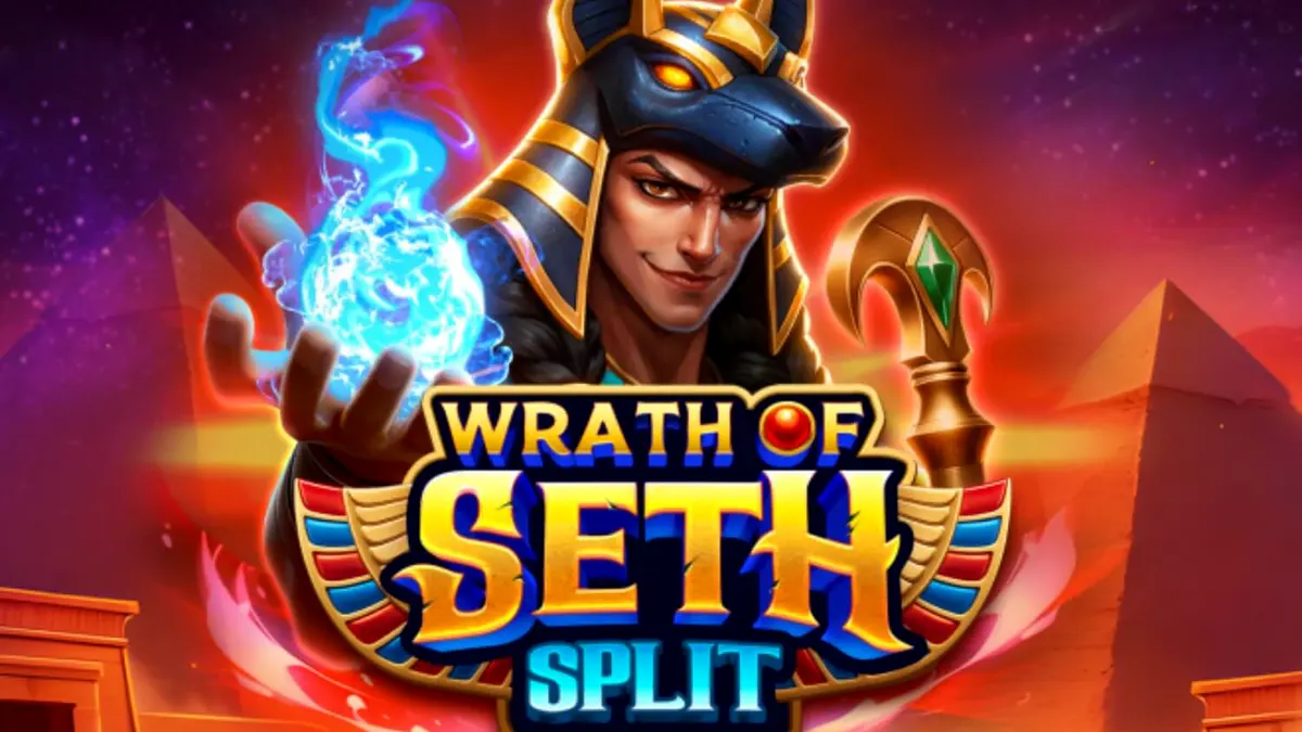 Ang Wrath of Seth – Split slot ay nagtatampok ng mga simbolo ng sinaunang Ehipto sa isang 6x5 na grid.
